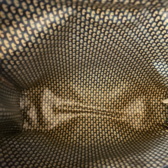 VINTAGE GUCCI GG INTERLOCK WEB SUEDE TRAVEL BAG - Picture 5 of 5